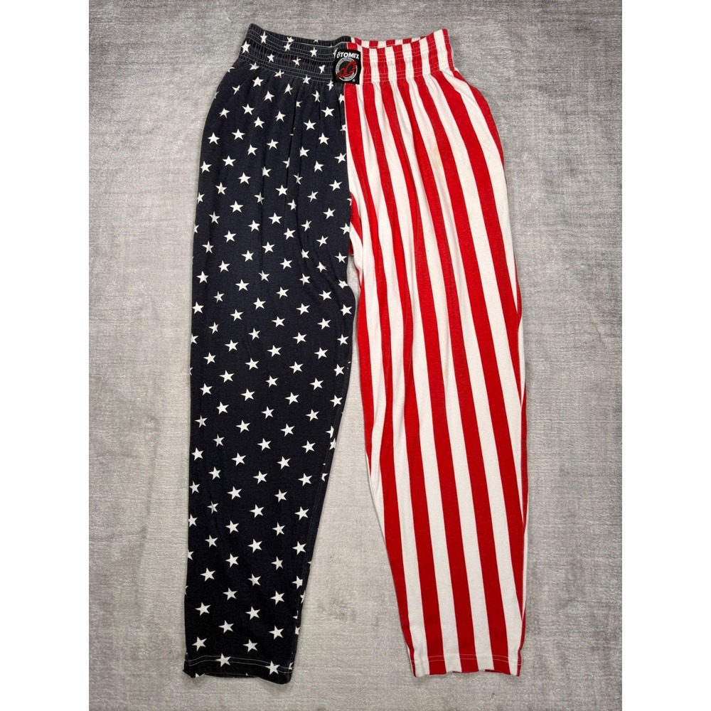 Otomix Pants Mens XL Red White Blue Vintage 90s American Flag Baggy Gym USA